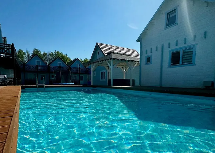 Wachta Klimatyzowane Z Basenem, Jacuzzi, Bezplatny Parking 別荘